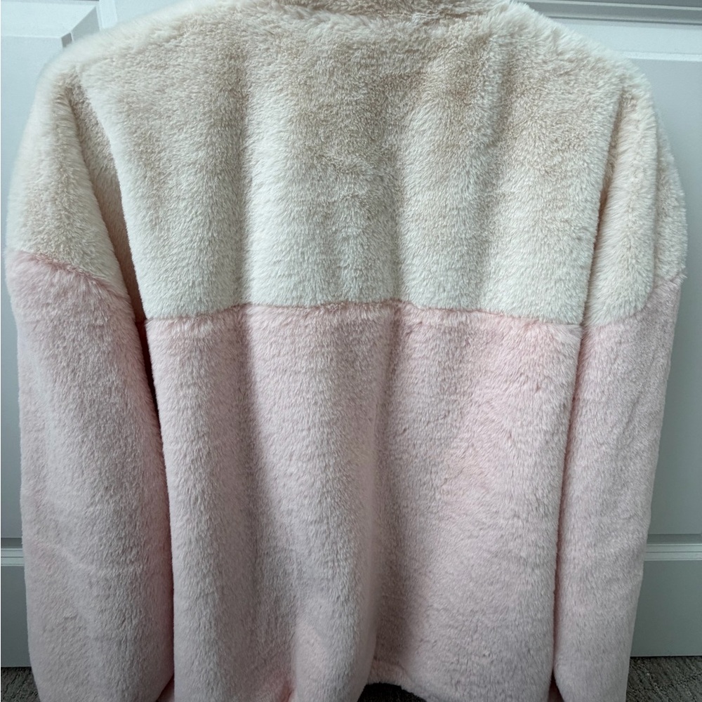 Disney Authentic Pink and Cream Fleece Jacket - Picture 6 of 6